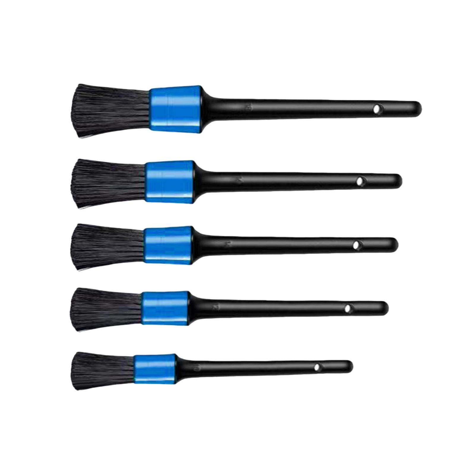 Detailing Brush Set - Multi-size autodetailing borstelset van plastic met