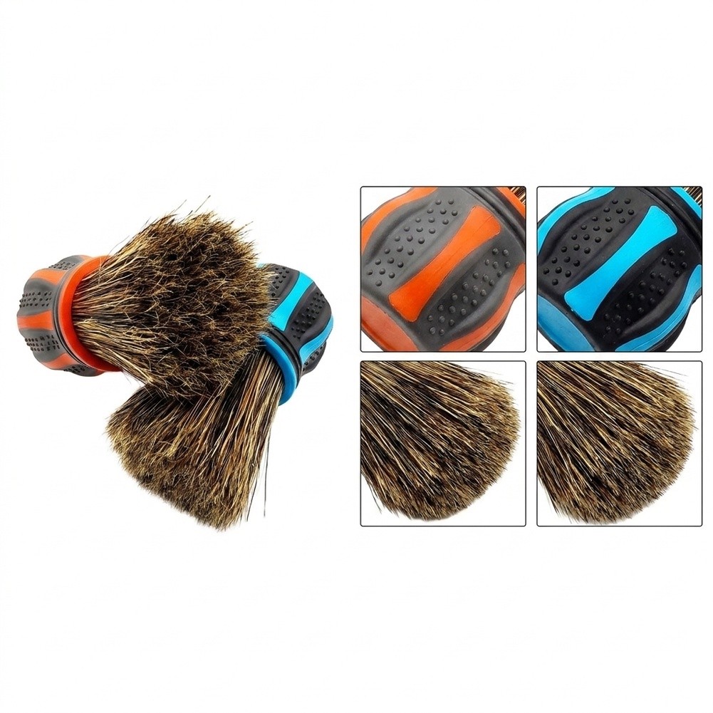 Dirt Brush Interior - Interieurborstel voor autodetailing, compact ontwerp, vuilverwijderingsgereedschap,