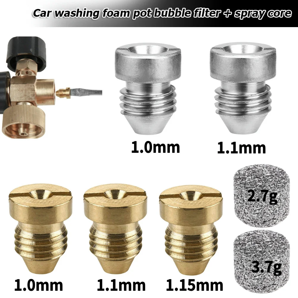 Foam Cannon Car Wash - Schuimkanon Orifice Nozzle Tips Hogedruk Schuimkanonmondstuk