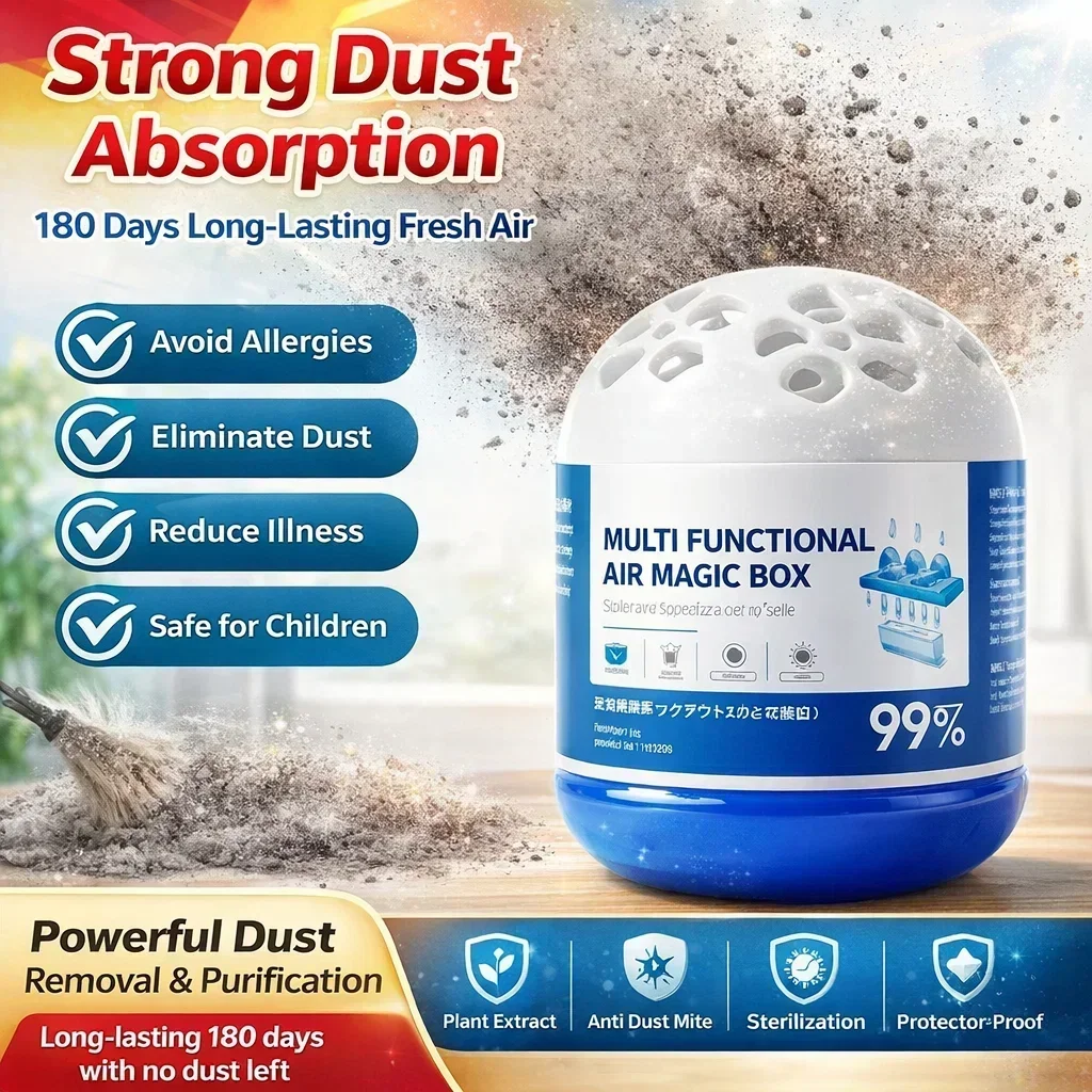 Odor Eliminator Car - 1/2/4PC Natuurlijke Luchtzuiverende Stofopvangbox Plantenformule voor