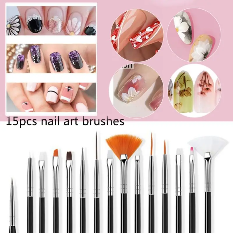 Set van 15 fijne penseelsets v - Detailing Brush Set recensie en prijs