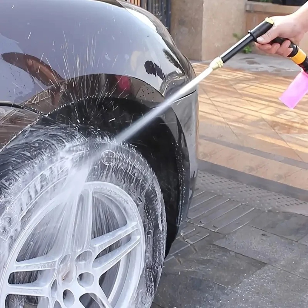 Draagbare hogedruk waterpistoo - Foam Cannon Car Wash recensie en prijs
